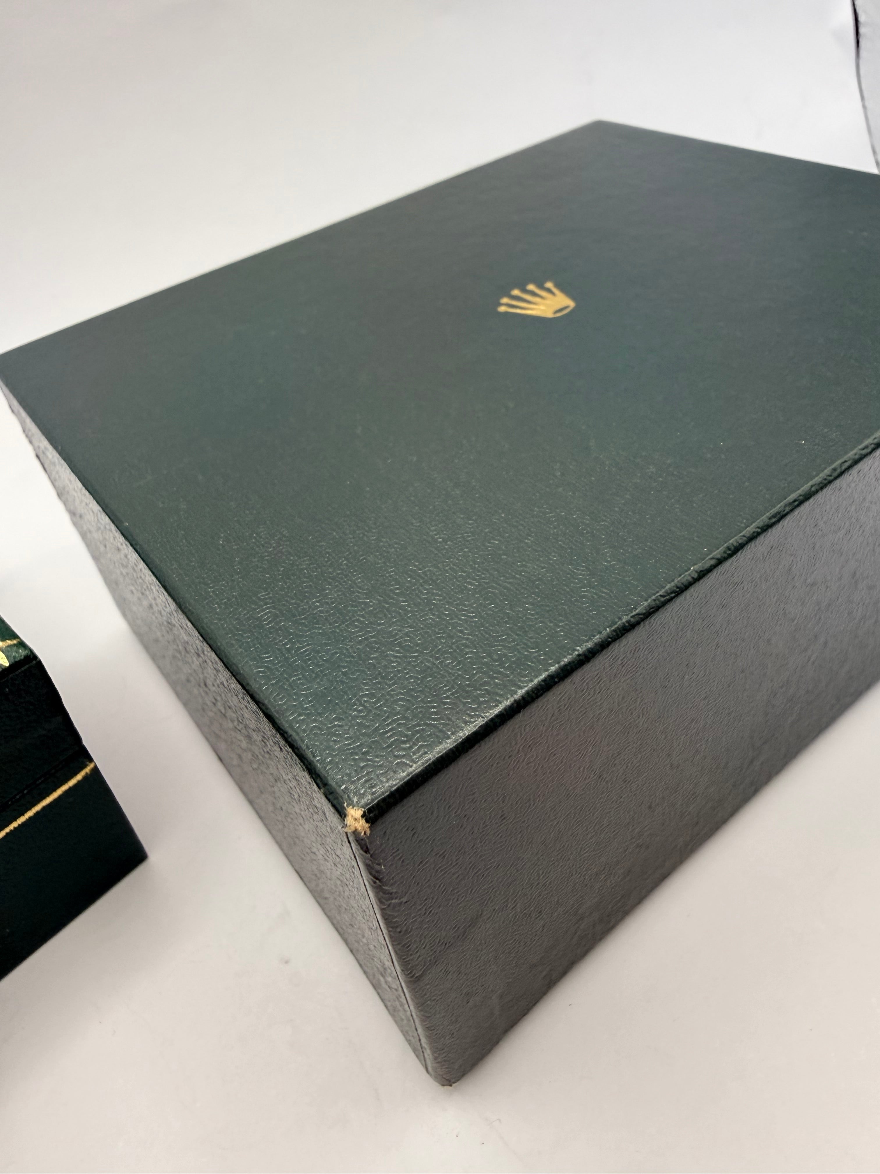 Rolex Datejust 6605 36mm Two Tone Roulette Date Jubilee Box & Card