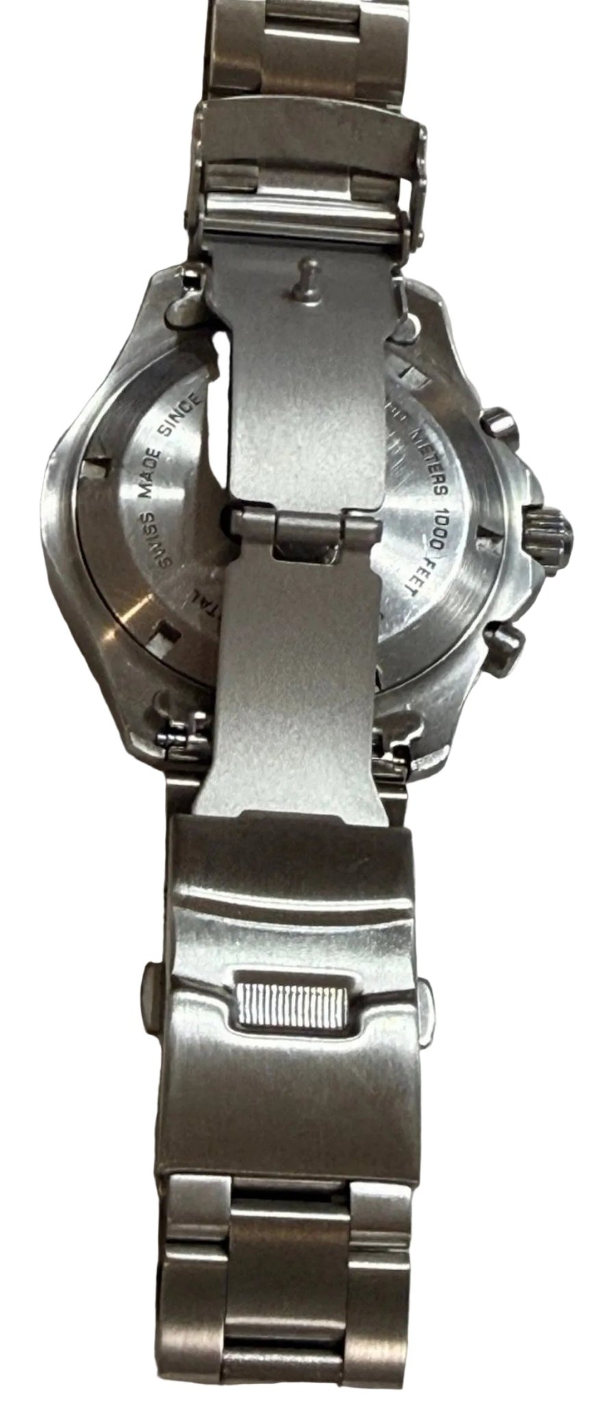 TAG Heuer Aquaracer Chronograph CAF1111 Silver Dial Quartz 41mm Men’s Watch - Coyle Fine Jewelry & Timepieces