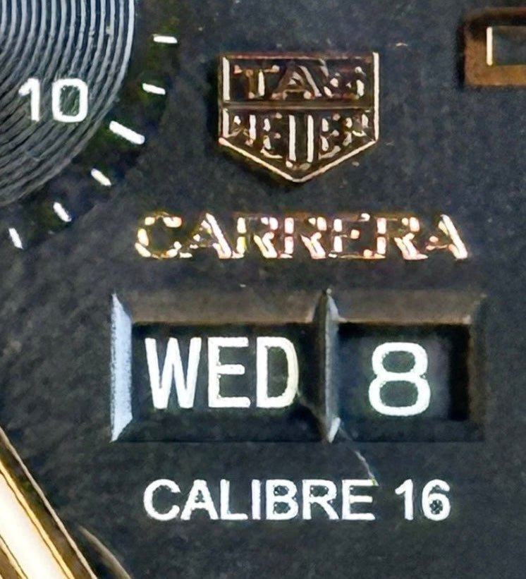TAG Heuer Carrera Calibre 16 Day Date Chronograph CV2A1AB Full Set 43mm - Coyle Fine Jewelry & Timepieces