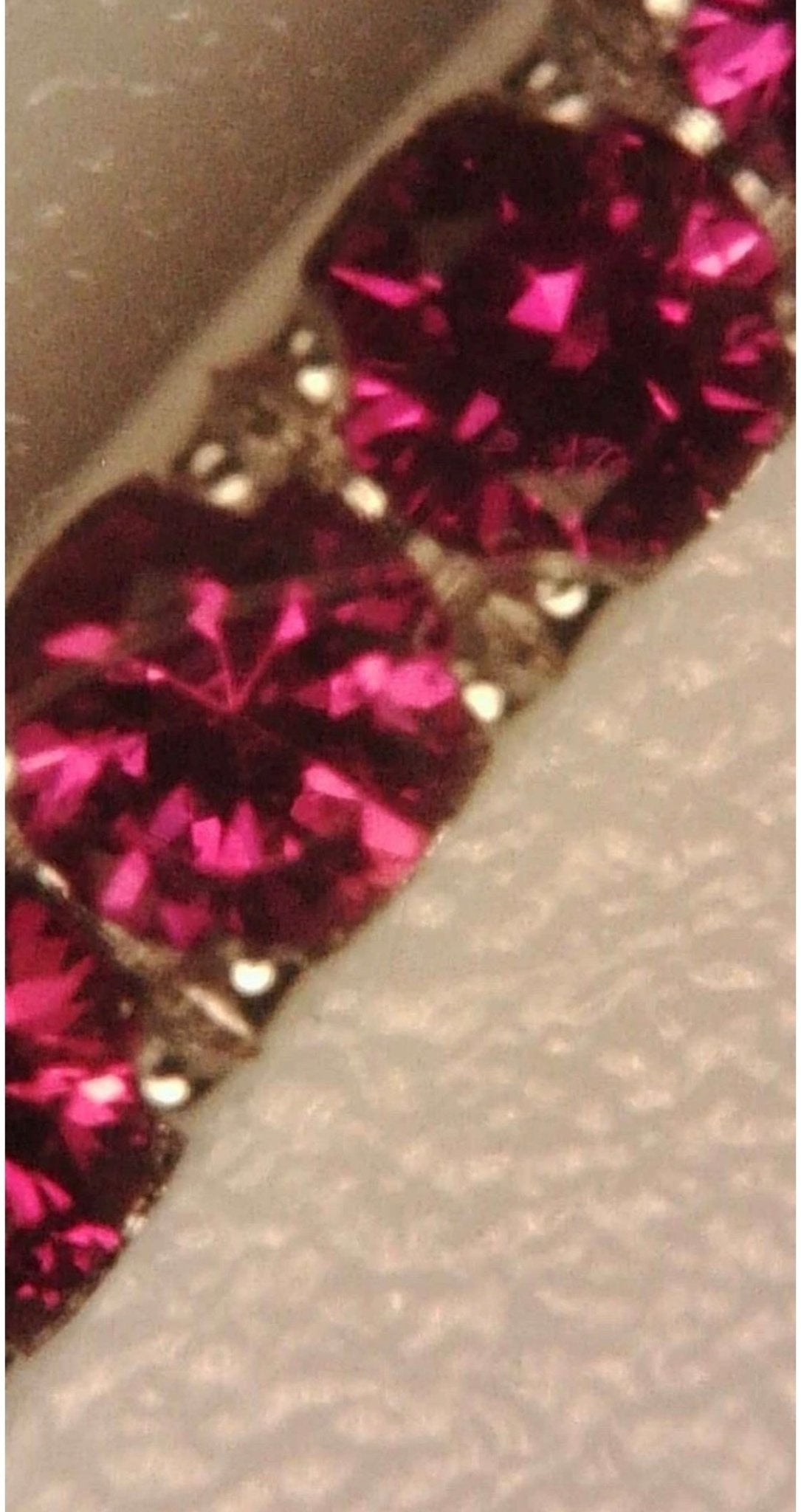 Tiffany & Co. 18K White Gold Ruby Smile Bar Necklace 18 - Coyle Fine Jewelry & Timepieces