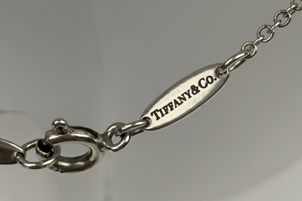 Tiffany & Co Elsa Peretti Open Heart Necklace Sterling Silver 18K Gold 26g - Coyle Fine Jewelry & Timepieces