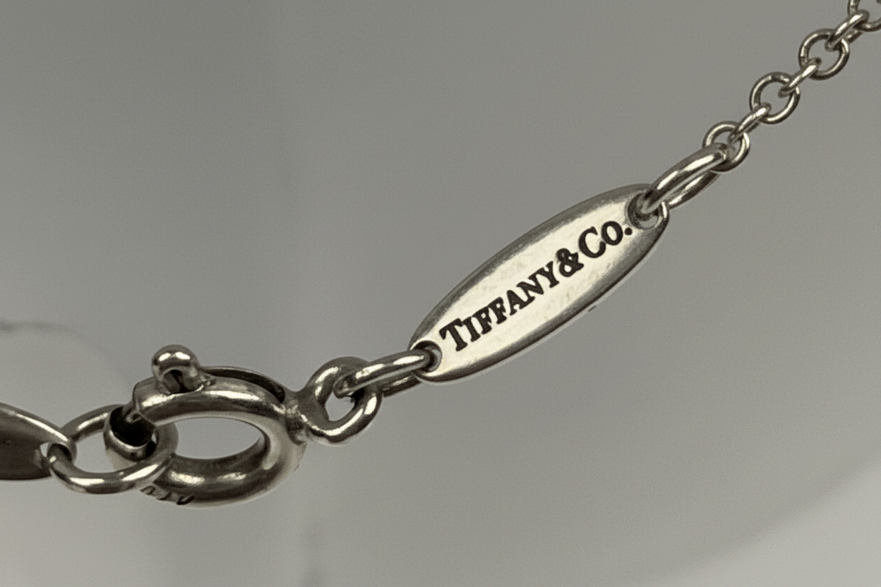 Tiffany & Co Elsa Peretti Open Heart Necklace Sterling Silver 18K Gold 26g - Coyle Fine Jewelry & Timepieces