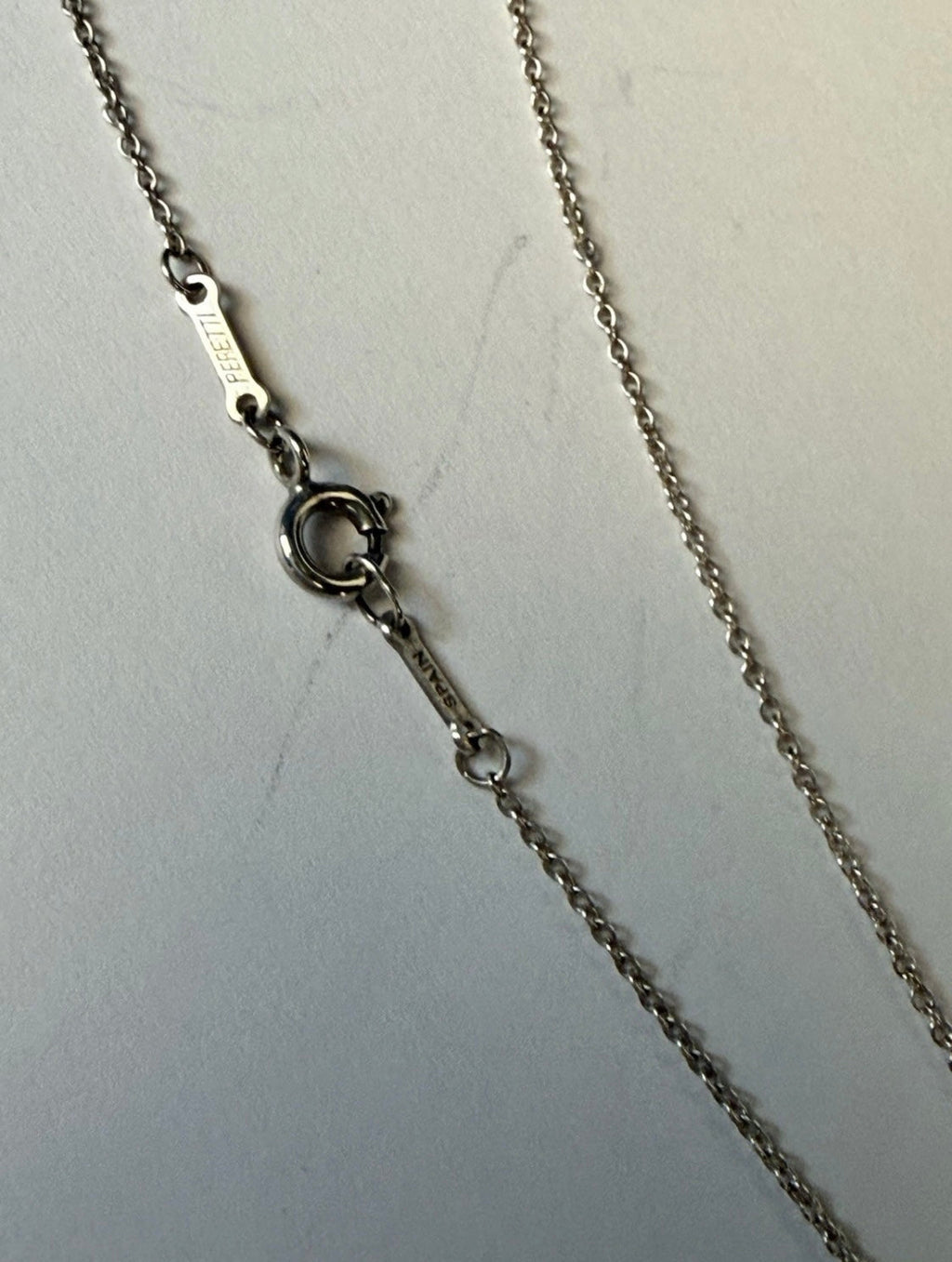 Tiffany & Co Elsa Peretti Starfish Pendant Necklace 16” Sterling Silver 925 - Coyle Fine Jewelry & Timepieces