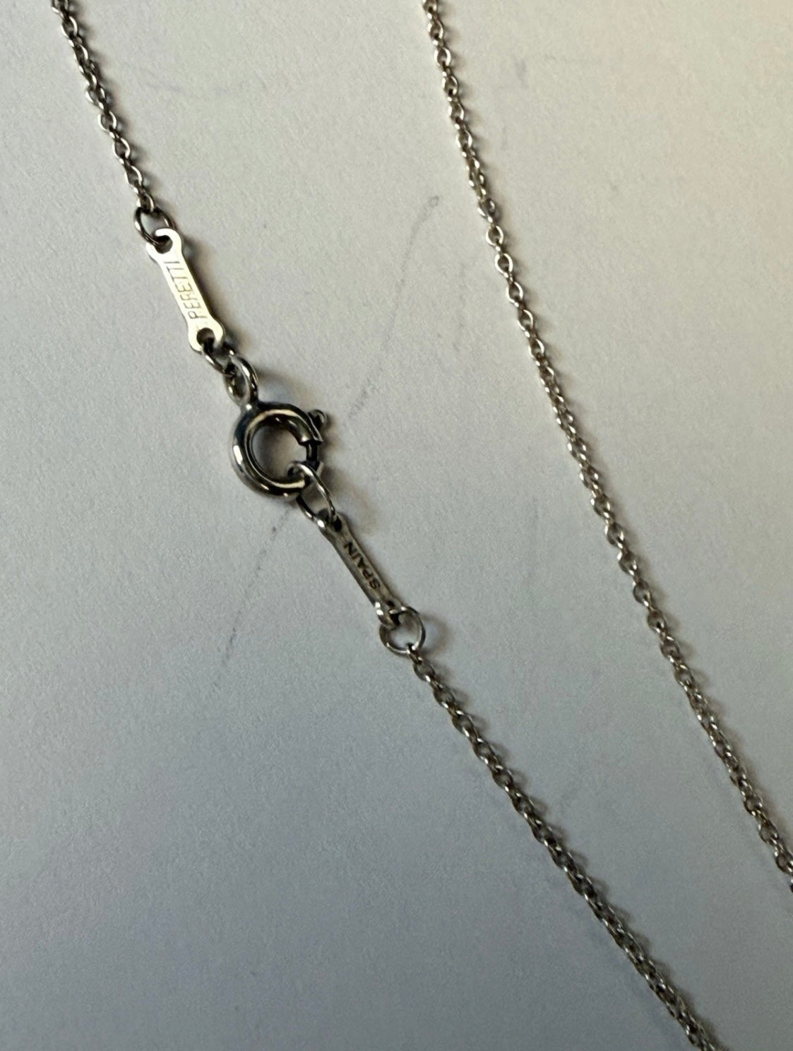 Tiffany & Co Elsa Peretti Starfish Pendant Necklace 16” Sterling Silver 925 - Coyle Fine Jewelry & Timepieces
