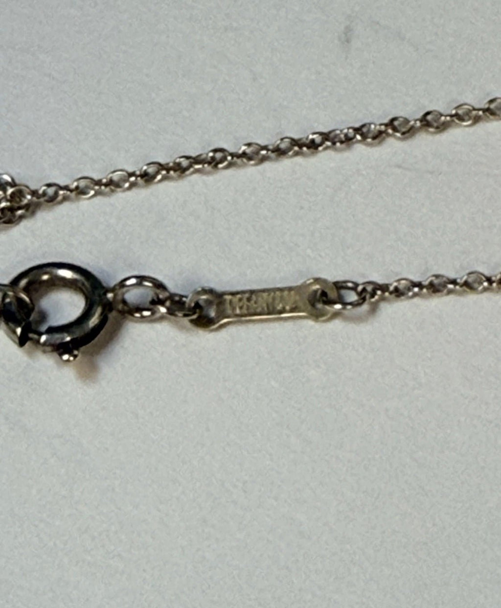 Tiffany & Co Elsa Peretti Starfish Pendant Necklace 16” Sterling Silver 925 - Coyle Fine Jewelry & Timepieces