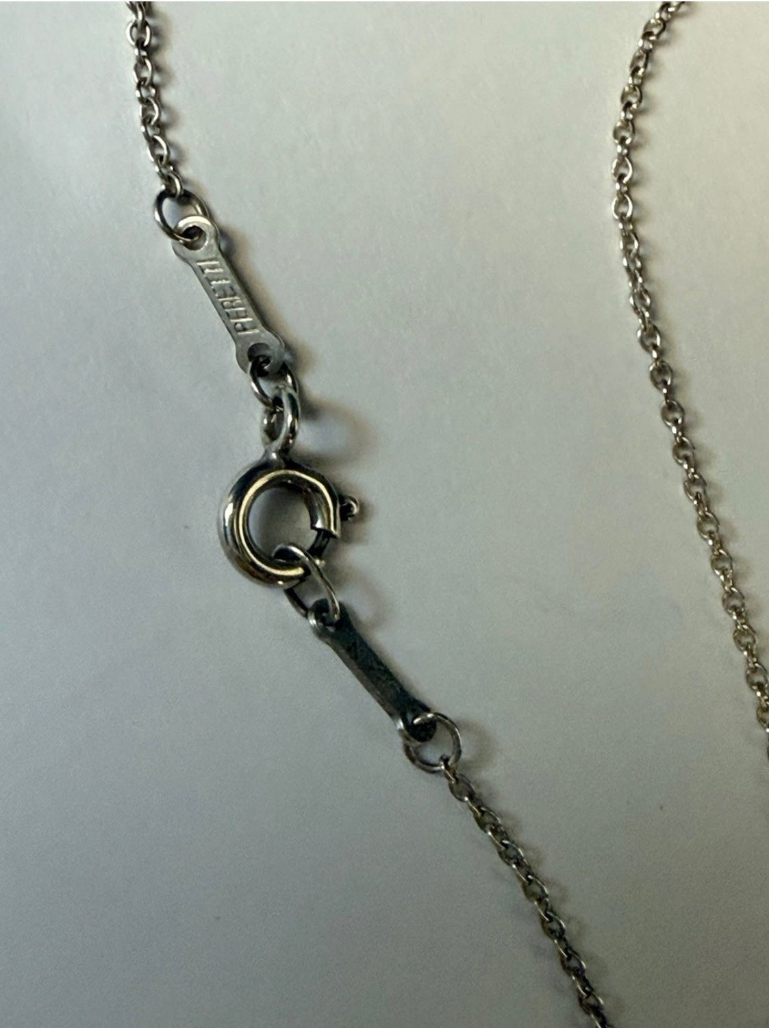 Tiffany & Co Elsa Peretti Starfish Pendant Necklace 16” Sterling Silver 925 - Coyle Fine Jewelry & Timepieces