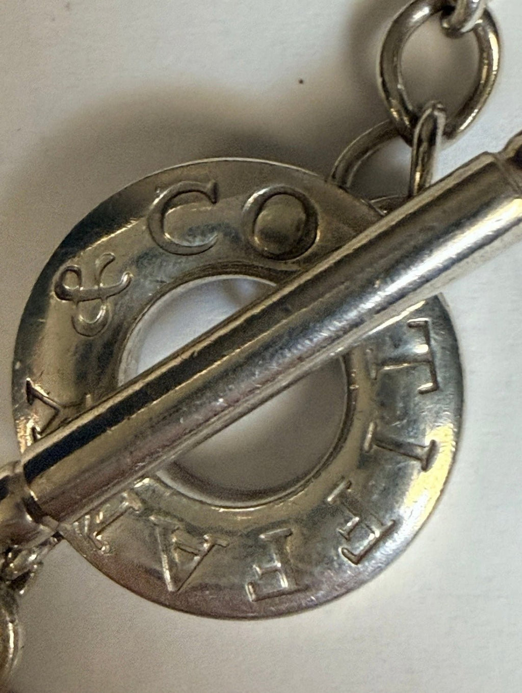 Tiffany & Co Sterling Silver Heart Tag Toggle Necklace 16in 74.1g w Pouch - Coyle Fine Jewelry & Timepieces