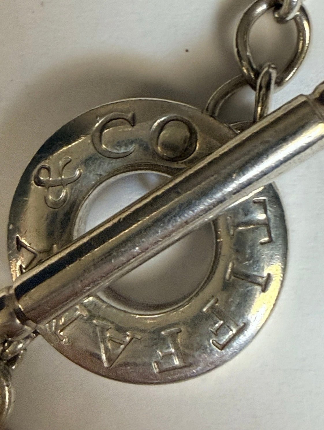 Tiffany & Co Sterling Silver Heart Tag Toggle Necklace 16in 74.1g w Pouch - Coyle Fine Jewelry & Timepieces
