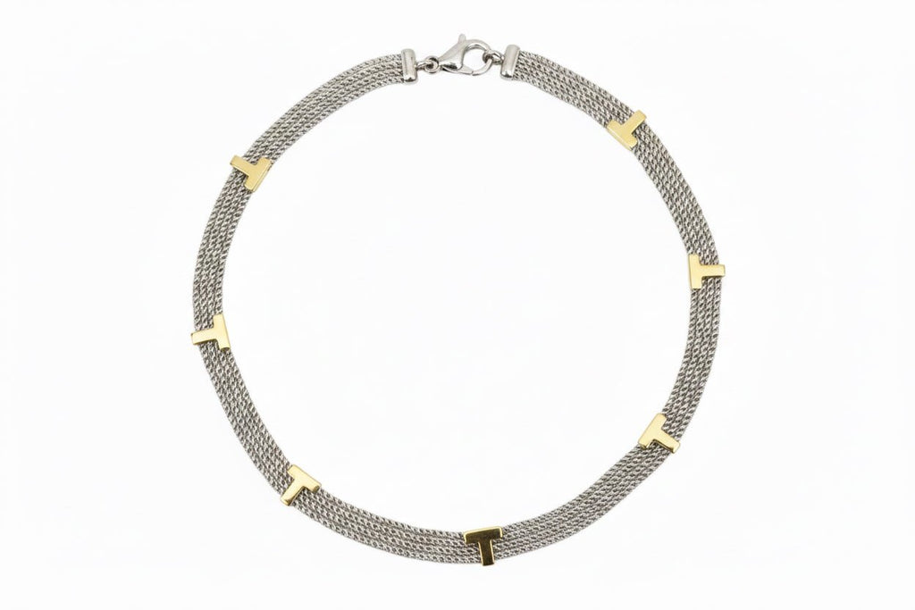 Tiffany & Co. Vintage 4 Strand Twist Necklace Sterling Silver 925 34g Rare - Coyle Fine Jewelry & Timepieces